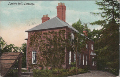 Sussex Postcard - Turners Hill Vicarage   XT220