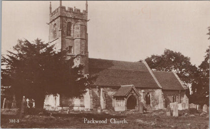 Warwickshire Postcard - Packwood Church    XT318