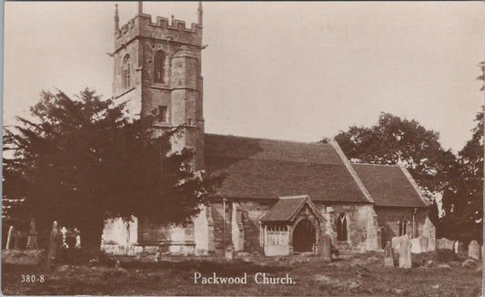Warwickshire Postcard - Packwood Church    XT318