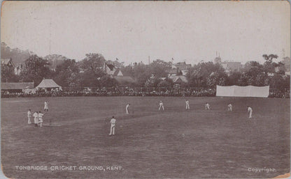 Sports Postcard - Tonbridge Cricket Ground, Kent  XT325
