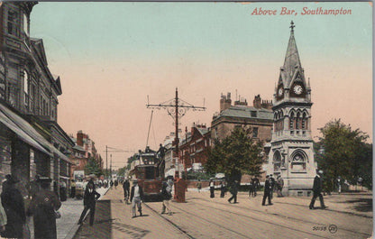 Hampshire Postcard - Above Bar, Southampton  XT328