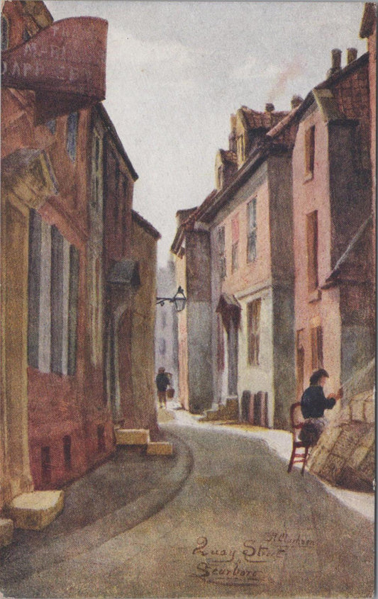 Yorkshire Postcard - Quay Street, Scarborough   XT330