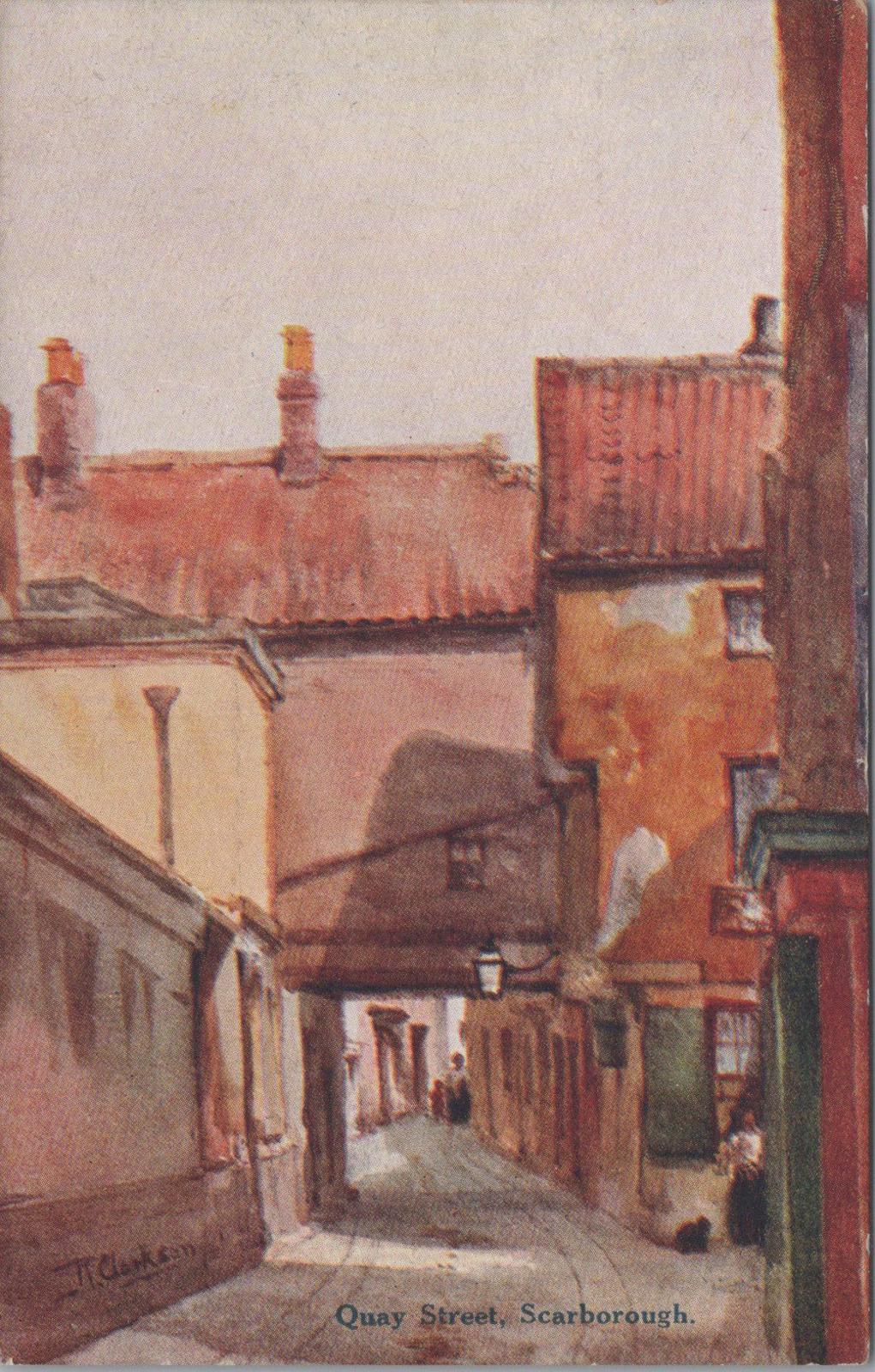 Yorkshire Postcard - Quay Street, Scarborough   XT331