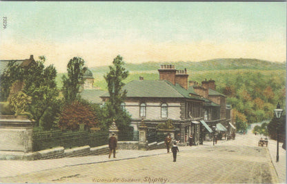 Yorkshire Postcard - Victoria Road, Saltaire, Shipley (Repro)   XT347