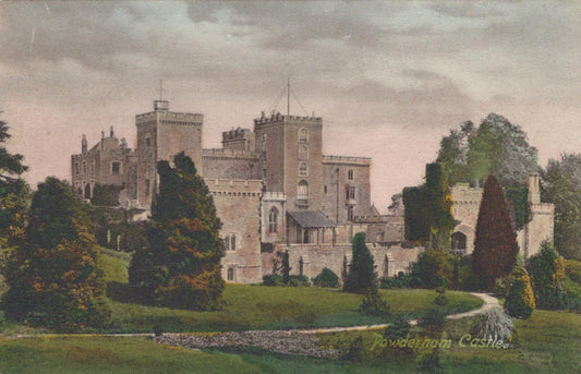 Devon Postcard: Powderham Castle Exeter Historic Fortified Manor House XT2161
