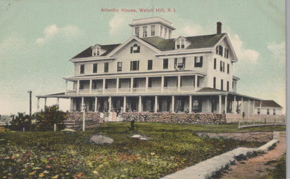 America Postcard - Atlantic House Watch Hill, Rhode Island XT1233