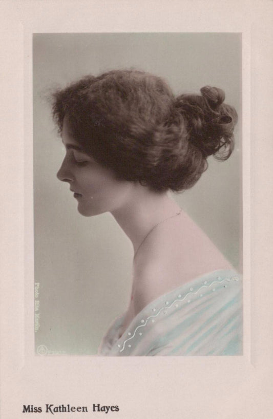 Theatrical Postcard - Edwardian Actress Miss Kathleen Hayes  XT1227