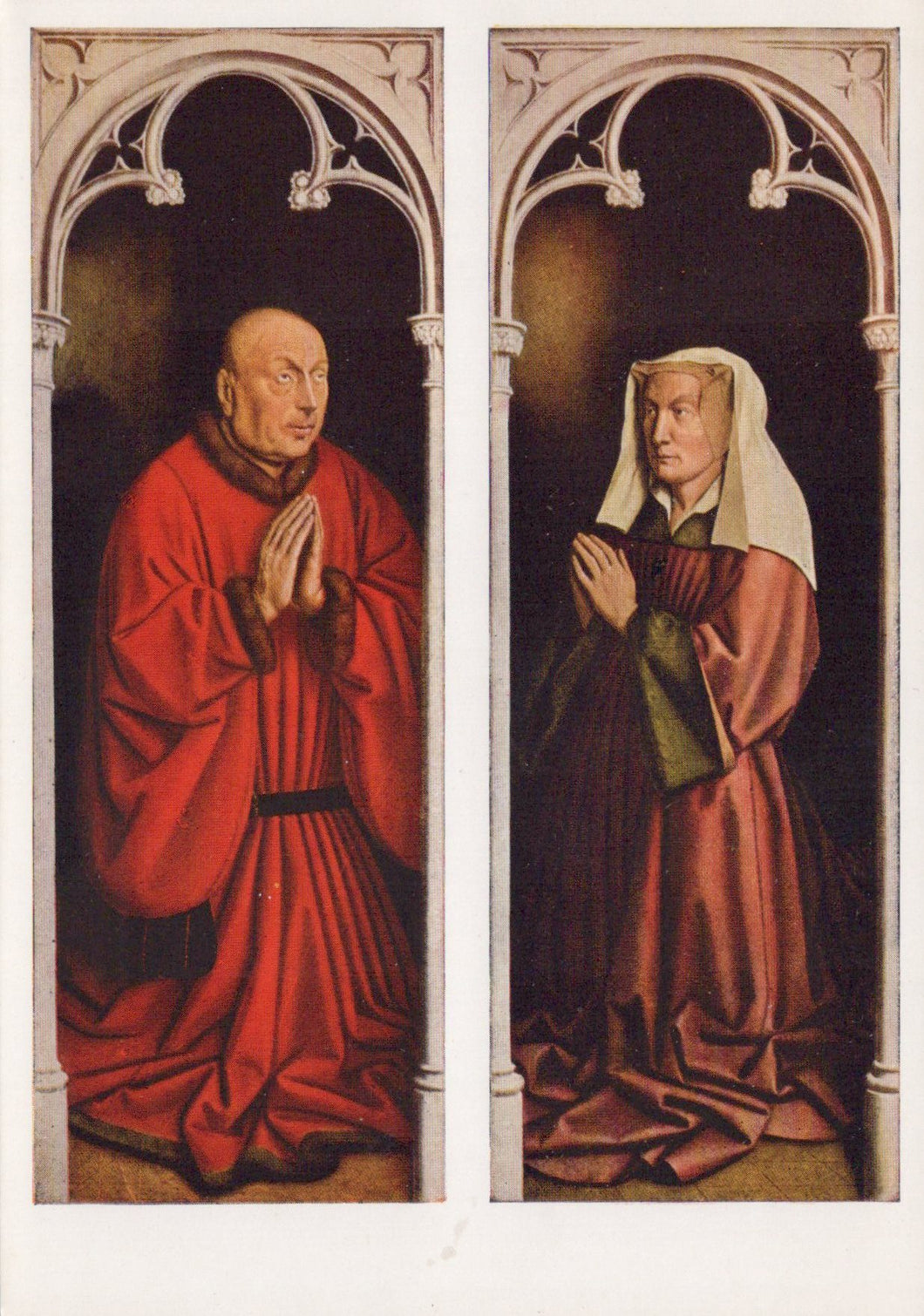 Art Postcard - Van Eyck, Judocus Vydt, Donateur  VT576