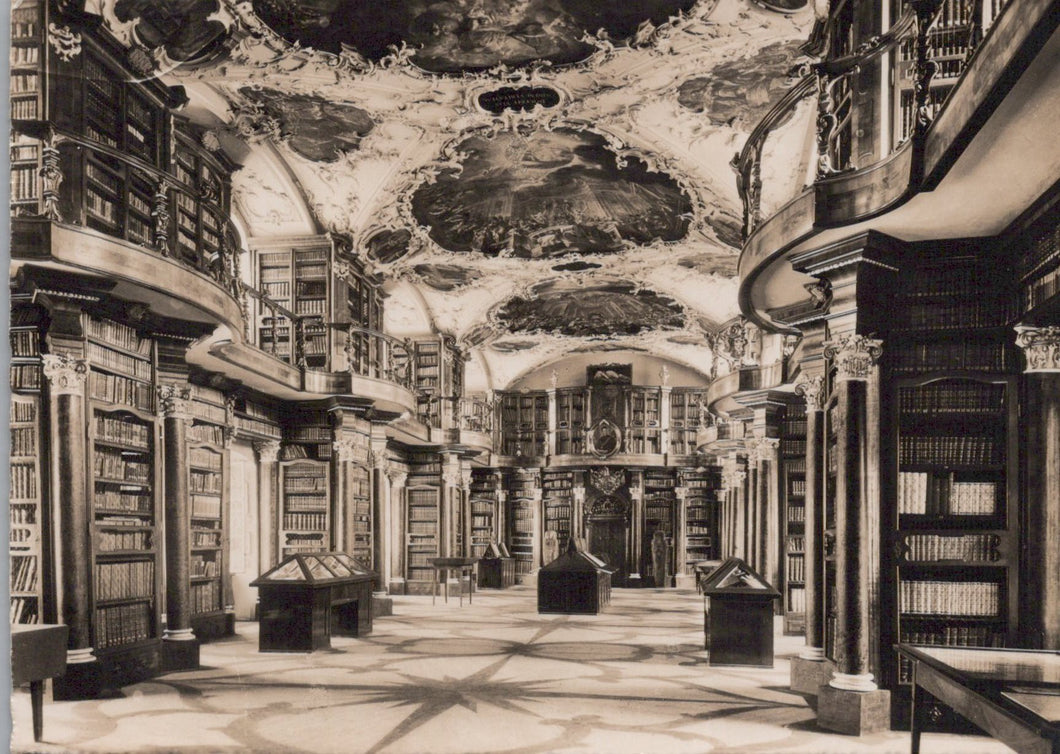 Switzerland Postcard - Abbey Library of Saint Gall, St Gallen  VT588
