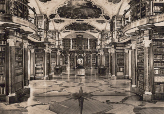 Switzerland Postcard - Abbey Library of Saint Gall, St Gallen  VT590