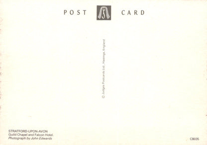 Warwickshire Postcard - Stratford-Upon-Avon Guild Chapel VT598