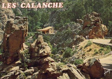 France Postcard - Calanques de Piana. Natural Wonder in Corsica  VT600