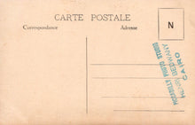 Load image into Gallery viewer, Back of a vintage postcard with &#39;Carte Postale&#39; text and address lines.
