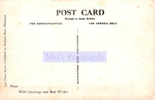 Load image into Gallery viewer, Vintage postcard with text and &#39;Mo&#39;s Postcards&#39; branding

