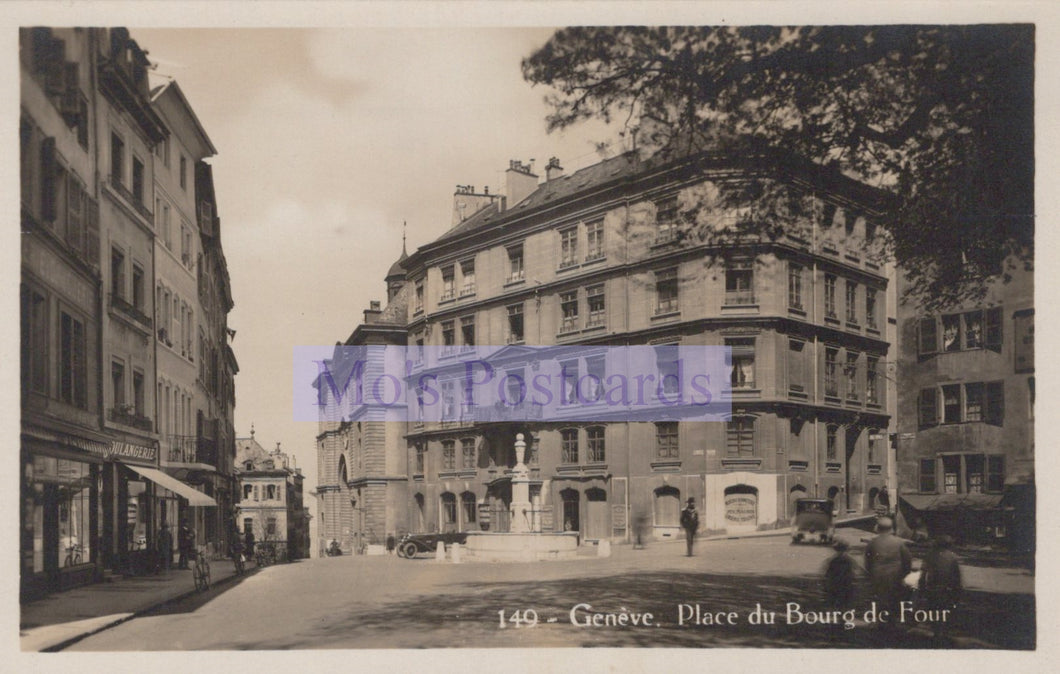 Switzerland Postcard - Geneve, Place Du Bourg De Four SW20090