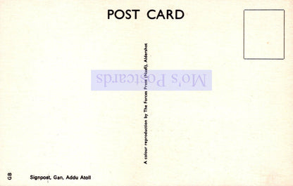Back of a postcard with 'Mios Postcards' branding and a blank square for a photo.