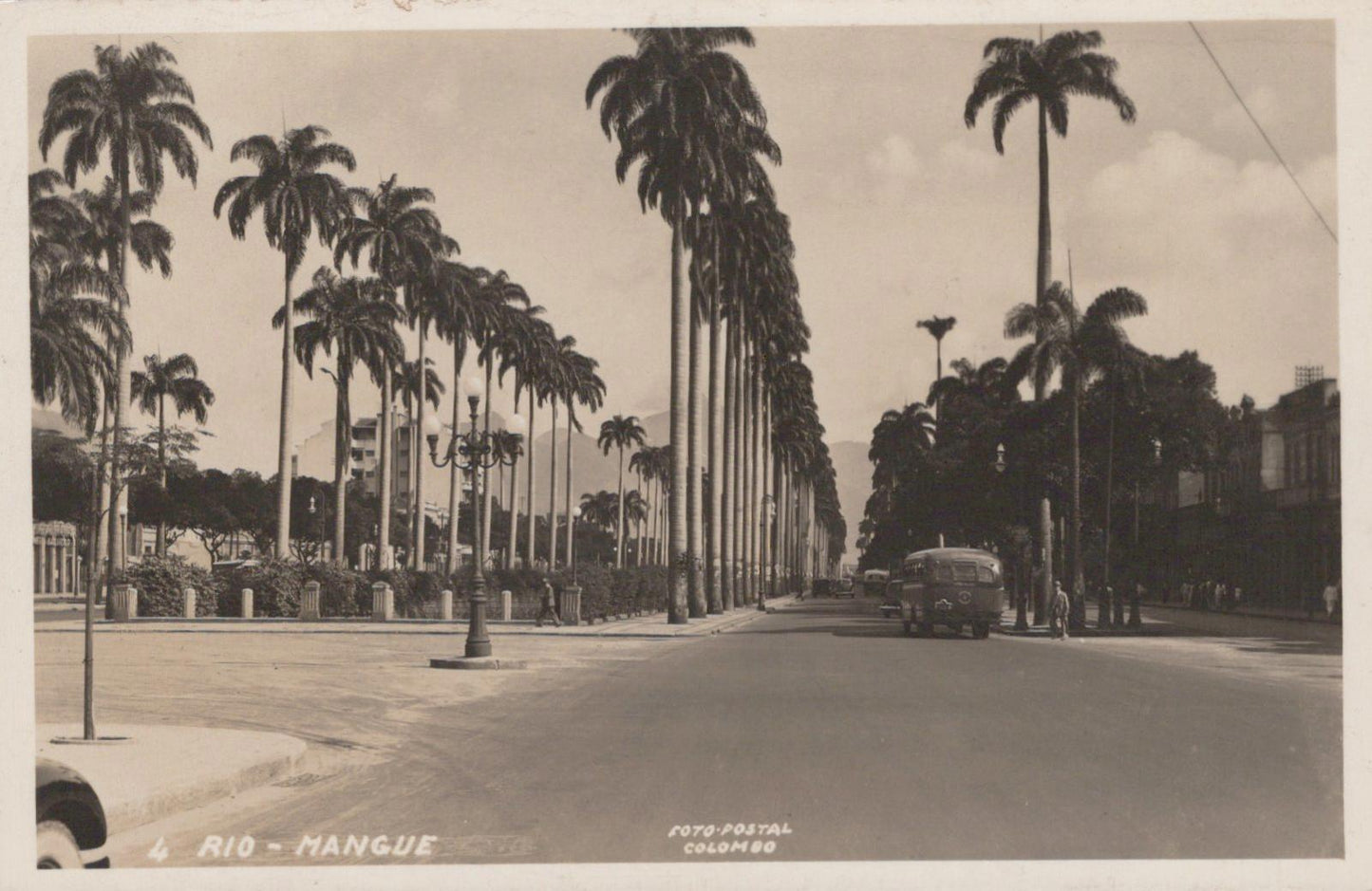 Brazil Postcard - Avenida do Mangue, Rio de Janeiro VT529