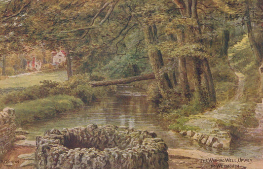 Dorset Postcard - The Wishing Well, Upwey, Nr Weymouth  VT542