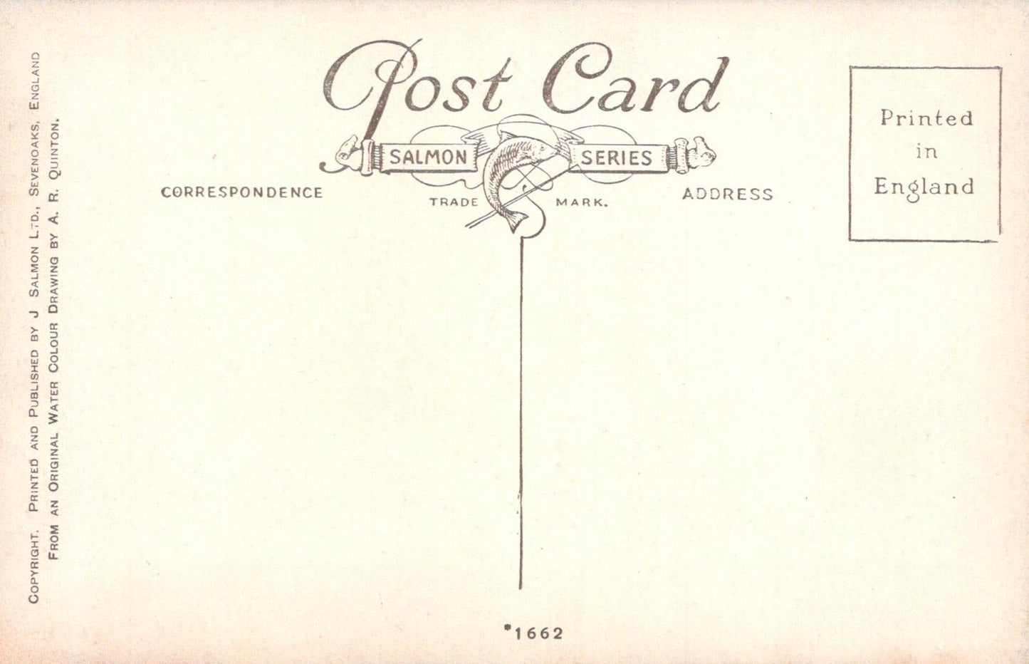 Dorset Postcard - The Wishing Well, Upwey, Nr Weymouth  VT542