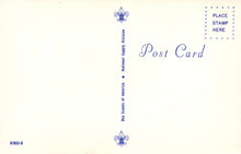 Load image into Gallery viewer, Vintage postcard with Boy Scouts of America logo and text on a light background

