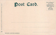 Load image into Gallery viewer, Vintage postcard with text and postage information on a beige background
