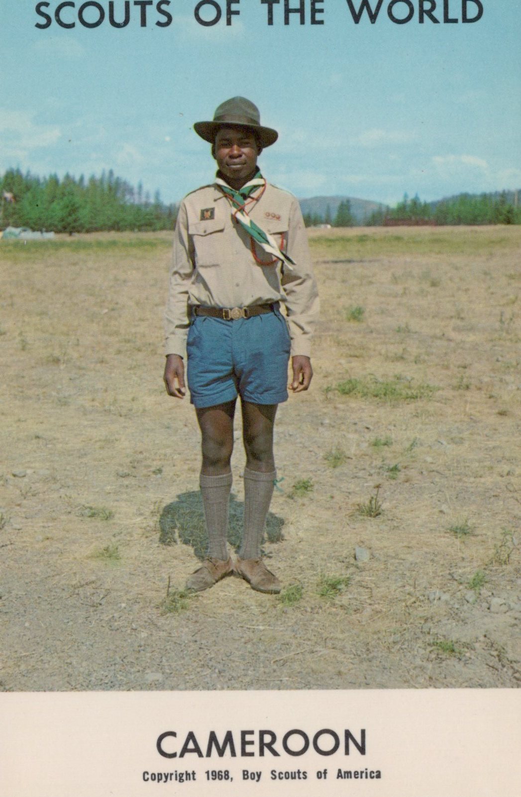 Scouting Postcard - Scouts of The World, Cameroon   SW20815