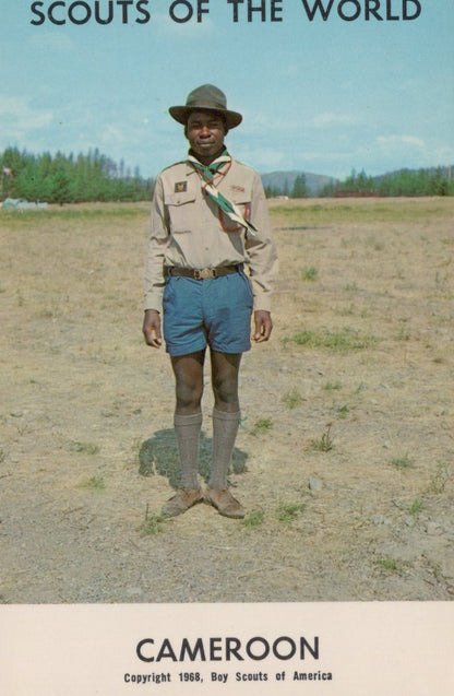 Scouting Postcard - Scouts of The World, Cameroon   SW20815