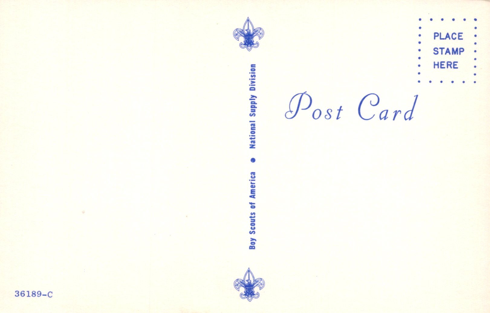 Scouting Postcard - Scouts of The World, Canada  SW20816