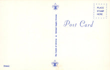 Load image into Gallery viewer, Vintage postcard with Boy Scouts of America logo and text on a light background
