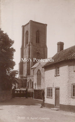 Norfolk Postcard - S.Agnes', Cawston  SW19177