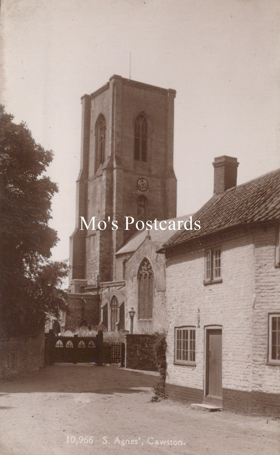Norfolk Postcard - S.Agnes', Cawston  SW19177