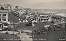 Load image into Gallery viewer, Sussex Postcard - Brighton, Marine Parade and Aquarium SW19189
