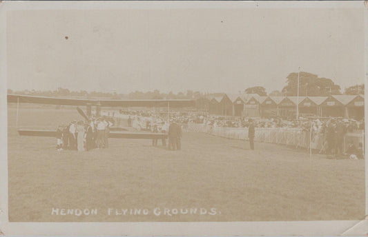 Aviation Postcard - Hendon Flying Grounds, London   XT375