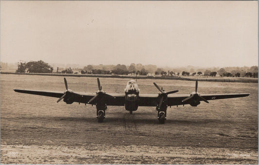 Aviation Postcard - Royal Air Force Avro Lancaster Heavy Bomber  XT377