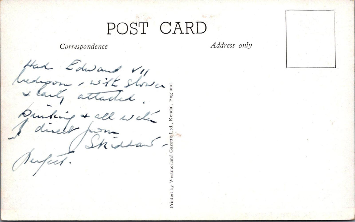 Cumbria Postcard - Royal Oak Hotel, Keswick. English Lake District   XT384