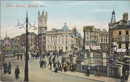 Bristol Postcard - The Bristol Tram Centre   XT400