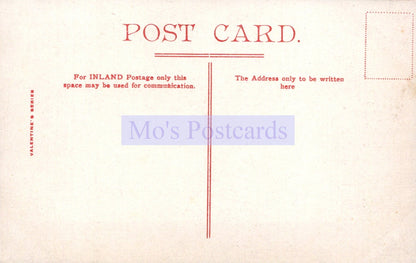Vintage-style postcard with 'Mo's Postcards' branding on a light background