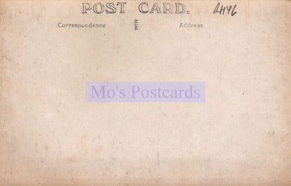 Vintage-style postcard with 'Mo's Postcards' branding