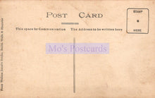Load image into Gallery viewer, Vintage postcard with text and a stamp area, featuring the brand &#39;Mo&#39;s Postcards&#39;.
