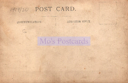 Vintage postcard with 'Mo's Postcards' label