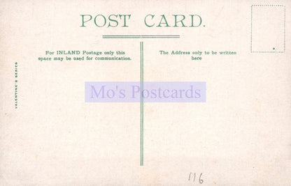 Vintage-style postcard with 'Mo's Postcards' branding on a beige background
