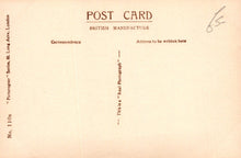 Load image into Gallery viewer, Vintage postcard with text fields for correspondence and address, featuring a British manufacture label.

