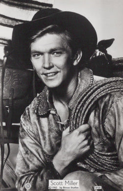 Film Star Postcard / Photo - Scott Miller, American Film & TV Actor  VT296