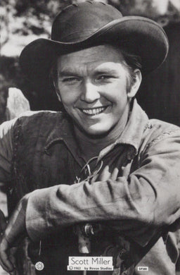 Film Star Postcard / Photo - Scott Miller, American Film & TV Actor  VT299