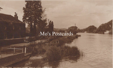 Oxfordshire Postcard - The Thames From Marsh Lock  SW19115