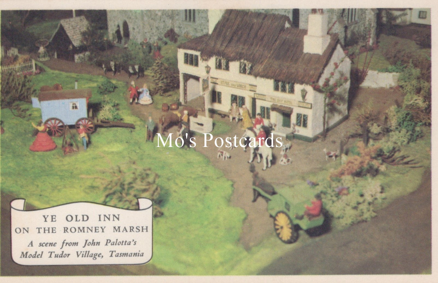 Australia Postcard - The Model Tudor Village, Sandy Bay, Tasmania SW19121