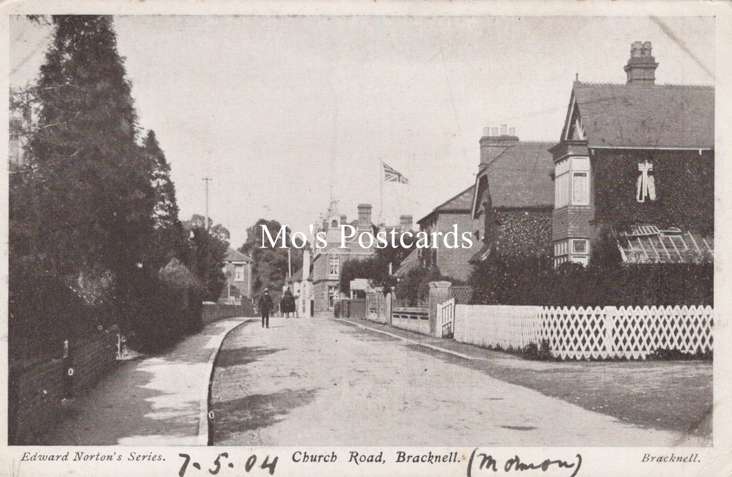 Berkshire Postcard - Church Road, Bracknell  SW19127
