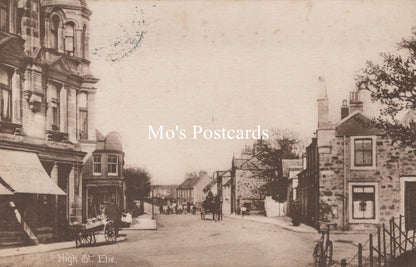 Scotland Postcard - High Street, Elie  SW19145