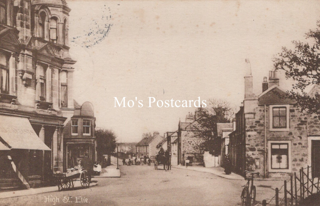 Scotland Postcard - High Street, Elie  SW19145