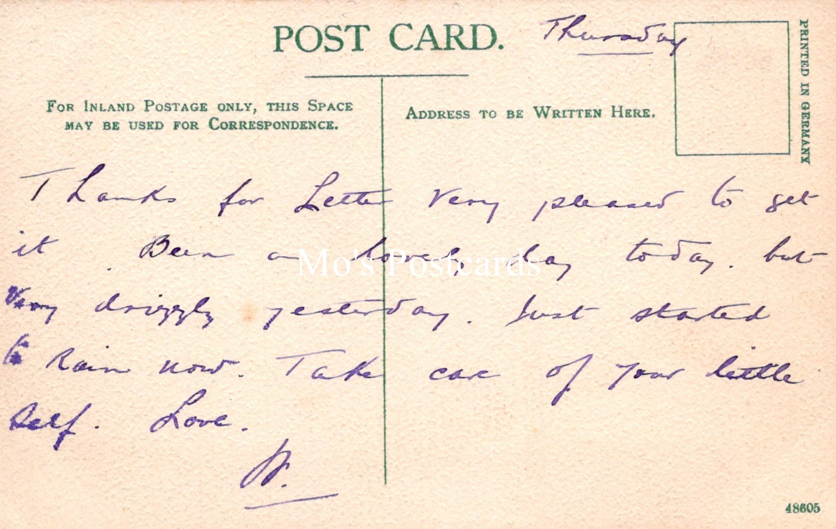 Dorset Postcard - Elm Lane Cottages, Studland  SW19146